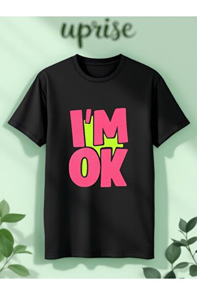 Vordevia I’M Okay Printed Cotton Oversize T-Shirt