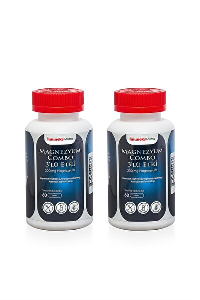 Imuneks İmuneks Farma Magnezyum Combo 200 mg 60 Tablet x 2 Adet