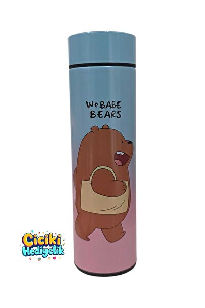 ciciki hediyelik Stainless Steel Thermos with Temperature Display, Graduated ...