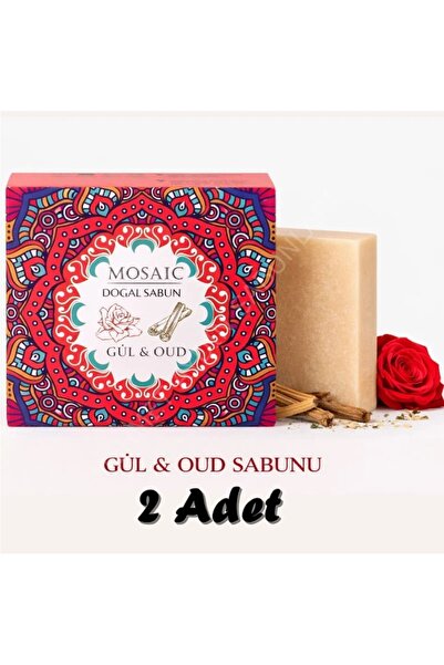 Mosaic Gül & Ud Sabunu 2 Adet