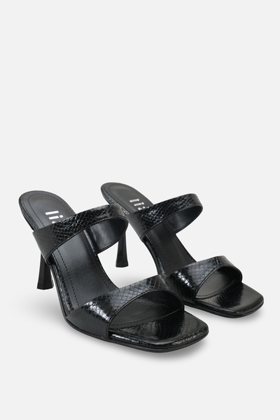 Liza Shoes Aster Women's Heeled Double Strap Slippers A012 - K23315