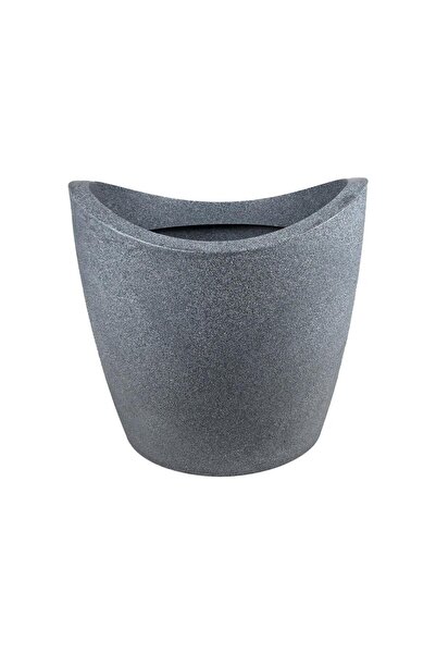 AltınPeyzaj Fiber Saksı Granit Taş Desenli 28 Litre - Altın Peyzaj Gondol Saksı