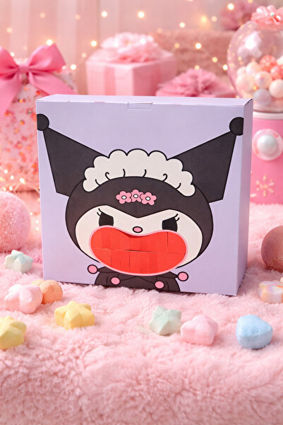 Genera بوكس مفاجآت كيوت بشخصية كورومي – علبة هدايا مربعة