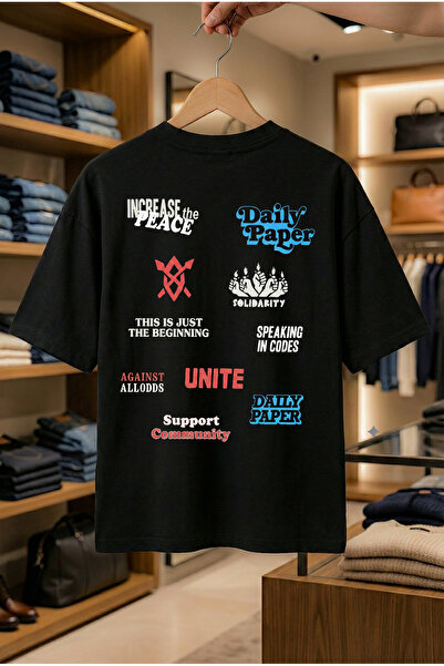 C&C OKULCUNUZ Summer Short Sleeve T-Shirt Anti-Sweat Cotton Printed T-Shirt S...