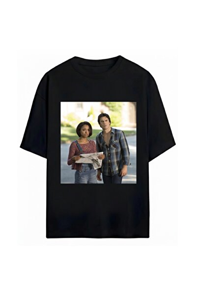 SVART WEAR Vampirski dnevnici, unisex majica sa štampanjem, 100% pamuk, veće ...