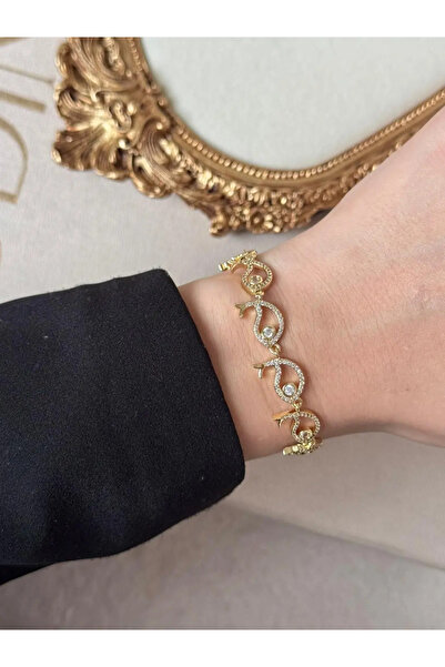 LEROSY CO. Flow Bracelet Steel Gold Minimal Women's Bracelet