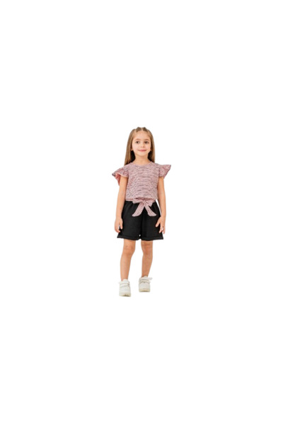 GENERAL Girls' skirt and blouse set with unique details, suitable for ages 6 ...