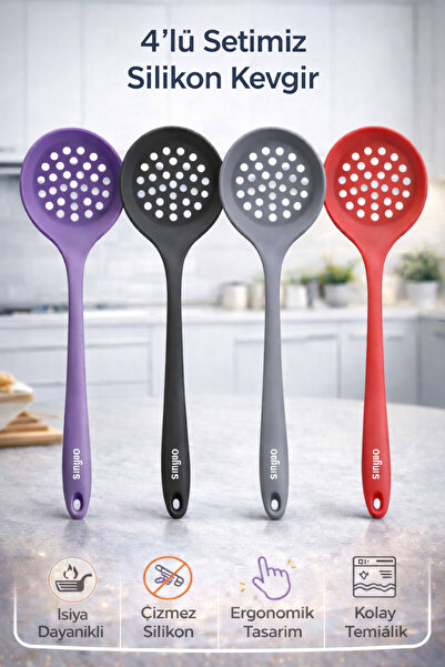 Single (4 Pieces) Our Ultra-Hard Tip Silicone High-Temperature Resistant Non-...