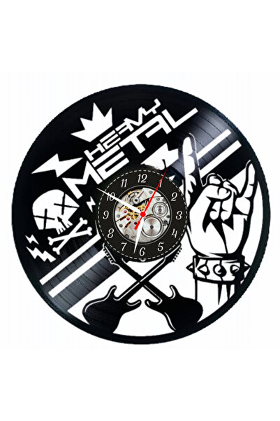 OEM HEAVY METAL Wall Clock