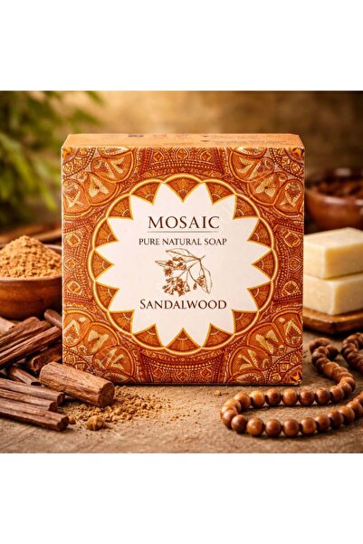 Mosaic Sandal Ağacı Sabunu 2 Adet