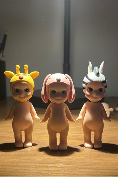 BLACK DİAMOND PLUSH TOY 3 Adet Sonny Angel ayakta duran model