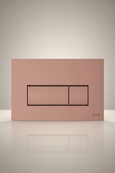 İSAOĞLU YAPI Bakır Gömme Rezervuar Butonu Bronz Asma Klozet Uyumlu Basma Buto...