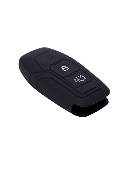 AUTOTOB Husa cheie keyless Ford Focus, Mondeo, Edge, negru