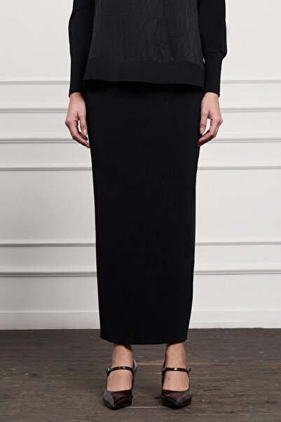 Nuss 013 Mercerized Pencil Skirt