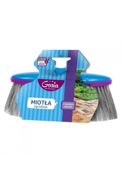 Gosia Broom for Outdoor Use, Blue, 28x11 cm
