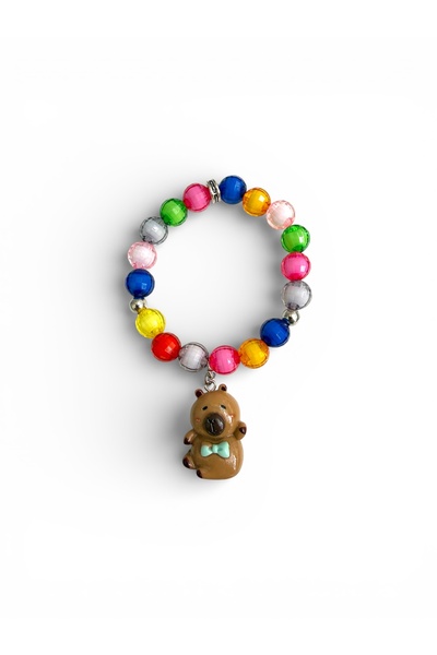 Kapibara Boncuk Bileklik Kawaii Sevimli Capybara Bileklik