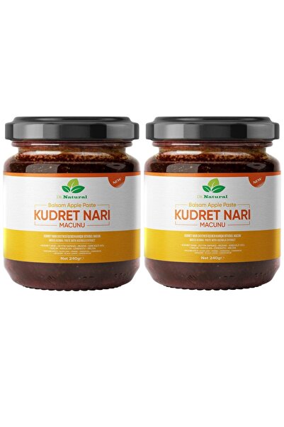 DRNATURAL 2 Adet Kudret Narı Macunu Bal ve Keçiboynuzu Karışımlı 240 Gr.