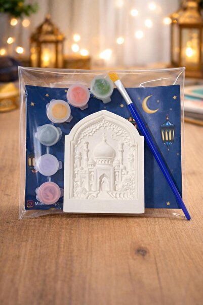 MİLE CONCEPT Ramazan Temalı Taş Tozu Boyama Seti – DIY Hobi Kiti; Kendin Yap,...