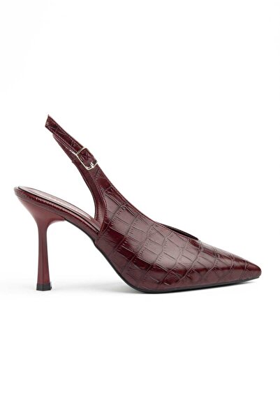 CHICELLA Γυναικεία παπούτσια με τακούνι Como Bordo Stiletto