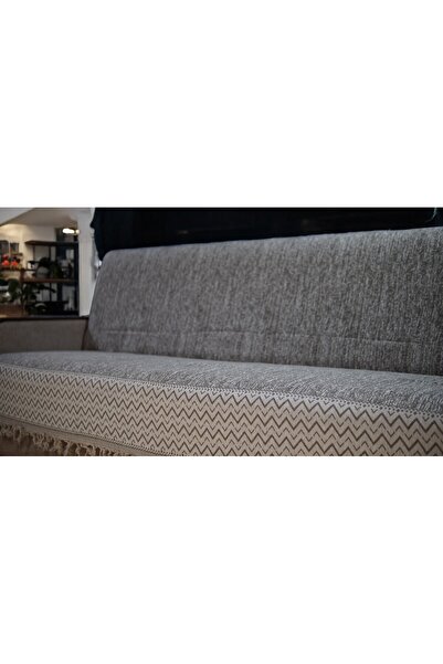 Tfnhometr Cotton Sofa Cover - Non-Slip Surface Stain Resistant - Zigzag Patte...