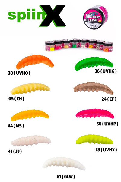 Larva 35 mm Peynir aromalı Alabalık Yemi