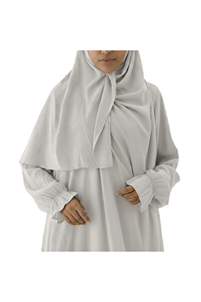 SDD Cotton prayer shawl with attached scarf, wide and comfortable