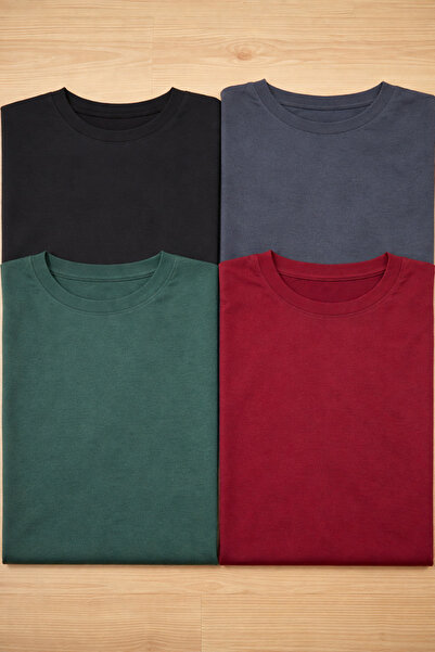 VELORA 4’lü T-Shirt Oversize