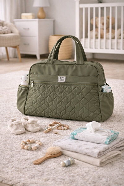 ICONE BAG Parachute Fabric, Quilted Mother Baby Bag, Baby Care Bag