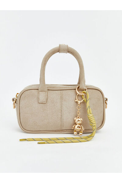 LC Waikiki Women's Shoulder Bag with Beige Accessories