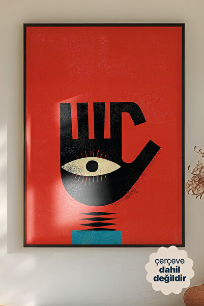 Persona Istanbul Artificial Collection "The Observer" - Modern Sürrealist Gra...