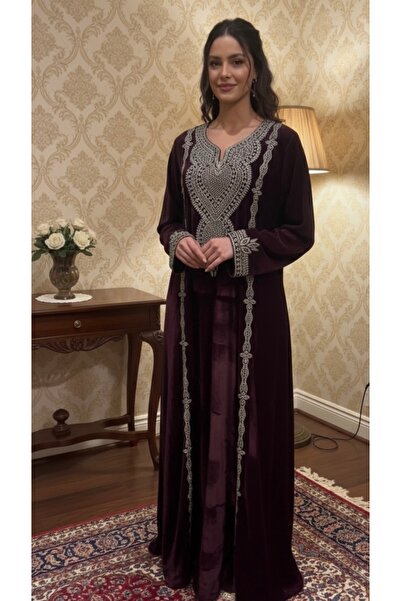 BK jalabiya Lightweight Velvet jalabiya