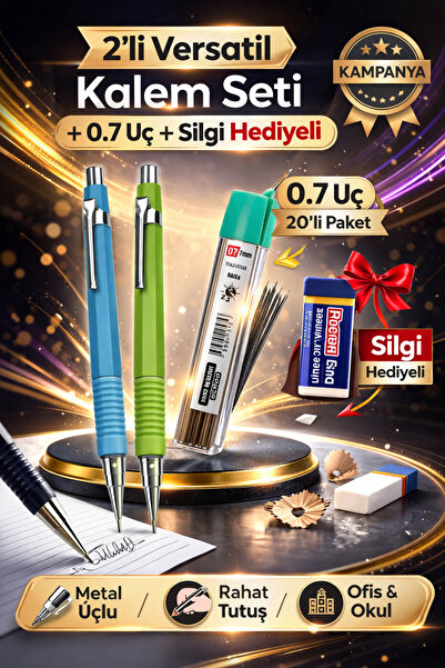 W-Design 2 Pieces of 0.7 Versatil Pen + 1 Piece of 0.7 Tip + 1 Piece of Erase...