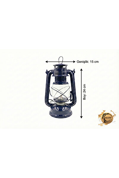 meandme Gemici Feneri Gaz Yağlı Kamp Lambası 4 Renk | Rüzgara Dayanıklı Nosta...