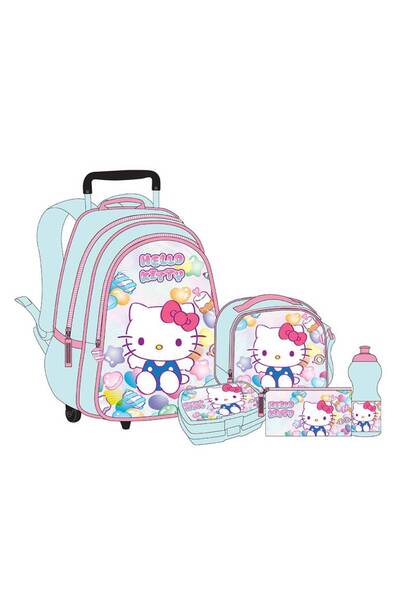 Hello Kitty School Bag Set 5*1 Trolley Pink16