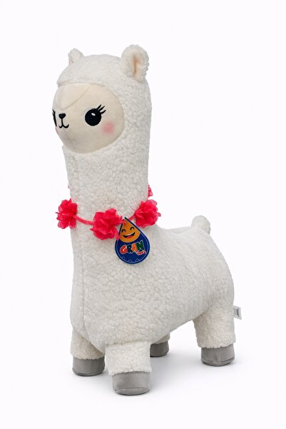 Intrio Dev Boy 70 cm Peluş Lama – Büyük Yumuşak Alpaka Oyuncak