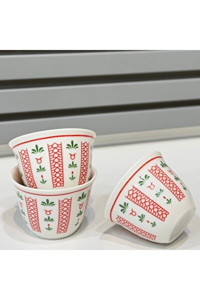 HUTUL AL JAZIRA A dozen Bedouin Arabic coffee cups, 12 Medium pieces.