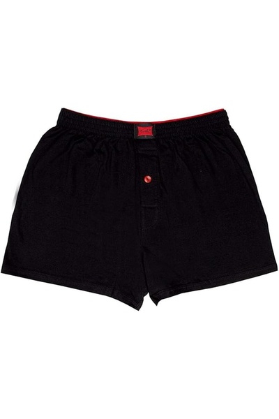 Tutku Combed Cotton Plain Boxers 6 Pieces