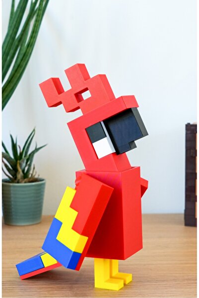 GAME SHOT Minecraft Papağan Figürü - Büyük Boy