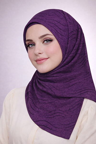 mim eşarp Eșarfă cu model Enba Mio Jazz (Jazz) 100x100 cm