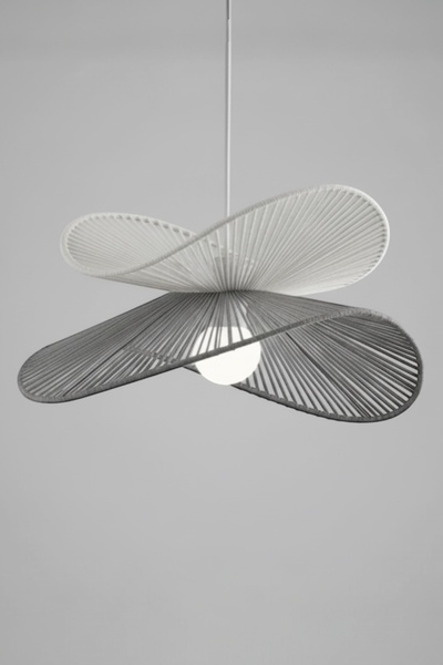 afralya home Hasır Sarkıt Avize 2 Şeritli avize / Bohem avize / Salon Modern ...