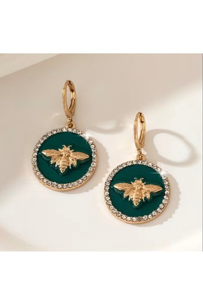 LWP Shop Pandan Designers Bee Küpe Yeşil