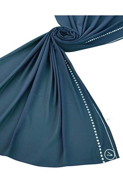 mim eşarp Egyptian Scarves Crepe Evening Dress Stone-Embellished Shawl