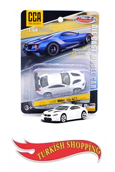 CCA 1:64 Ölçek Metal Süspansiyonlu BMW M6 Gt3