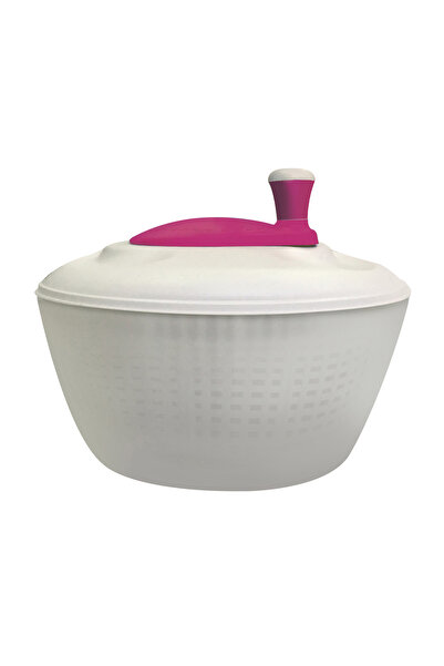 Omada Manual salad spinner d24 cm x H20.5 cm SanaLiving - Fuchsia