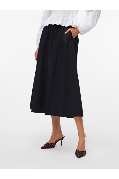 Vero Moda Rock VMCHARLOTTE Hohe Taille Langer Rock