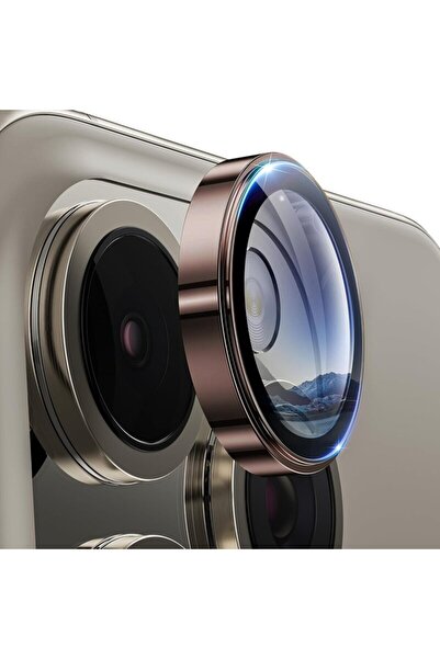 Lito S+ Glass for iPhone 16 Pro Camera Protector, Brown