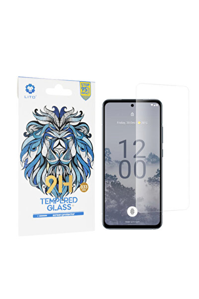 Lito Закалено стъкло за Nokia X30 9H, прозрачно