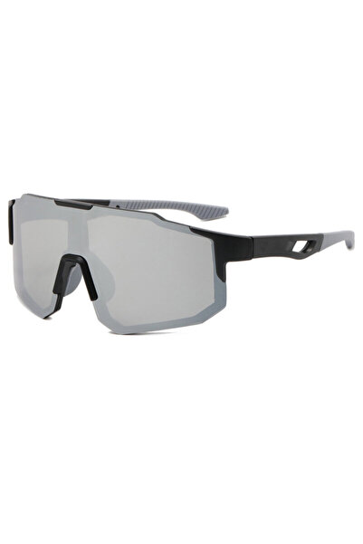 Techsuit Ochelari sport supradimensionat 9337, argintii