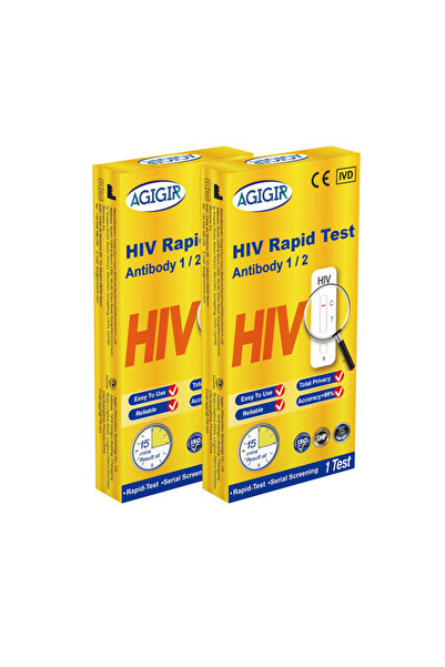 Generic 4th HIV Antigen & Antibody, Laboratory Screening, Single-Use Lab Kit ...