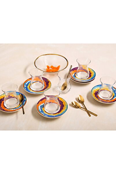 Porland Ruanda Çay Tabağı 6 parça